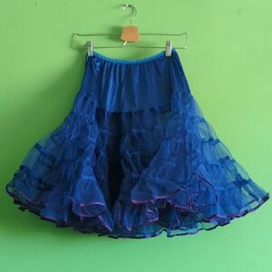 Vintage Blue Petticoat Undergarment